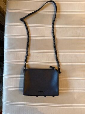 Rebecca Minkoff Black Chain Strap Crossbody Bag